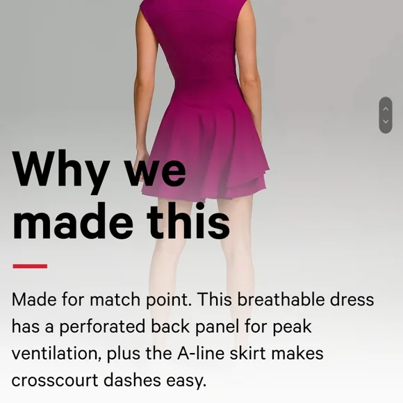 New Lululemon dress - Picture 5 of 7